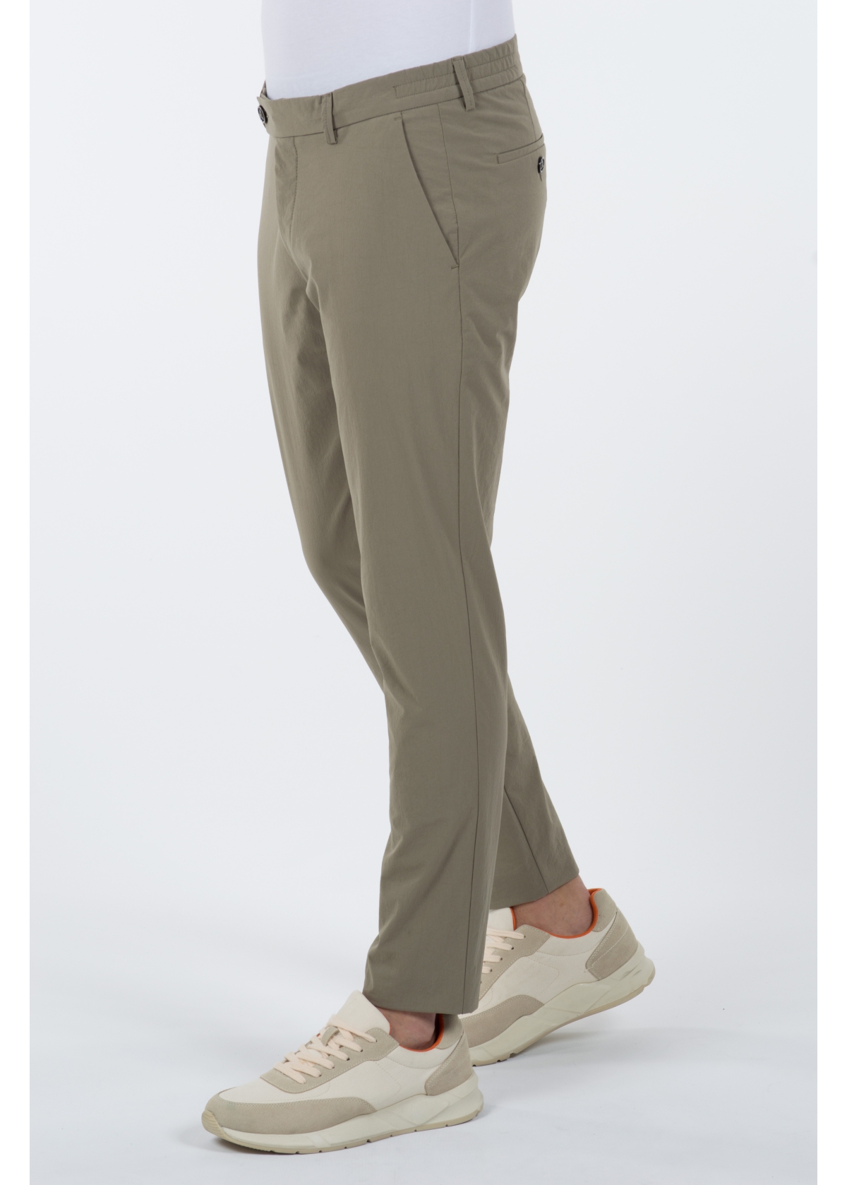 Carrot Oversized Trousers Beige | AMI | EQVVS
